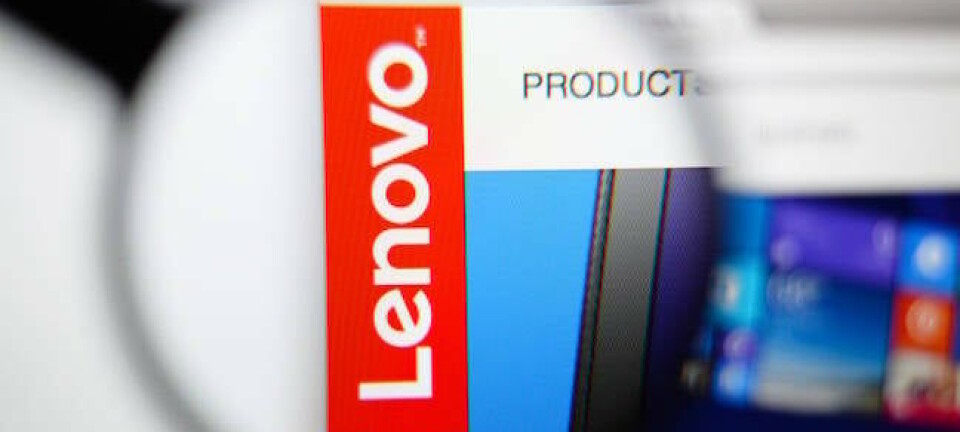 Lenovo web page editorial use only