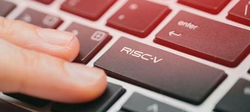 A mock-up of keys on a keyboard for Roma, the 'industry’s first native RISC-V development laptop.'