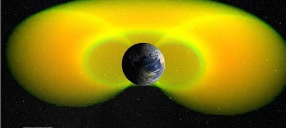 NASA image - Van Allen Belts