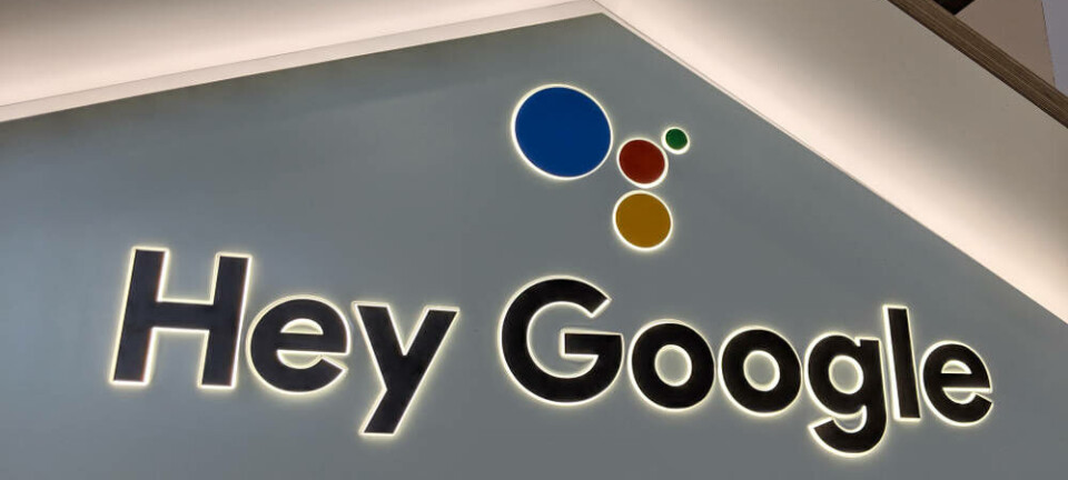 Hey Google sign