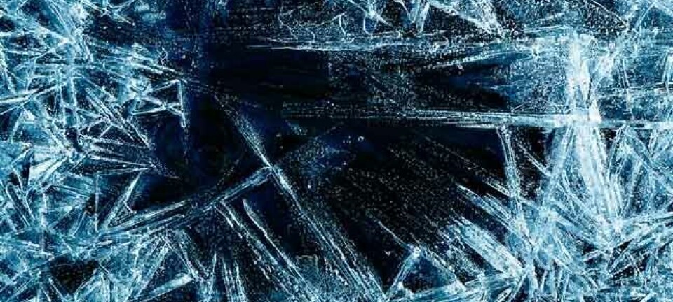 Ice, image via Shutterstock