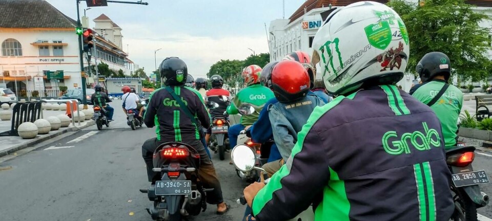 Grab delivery rider