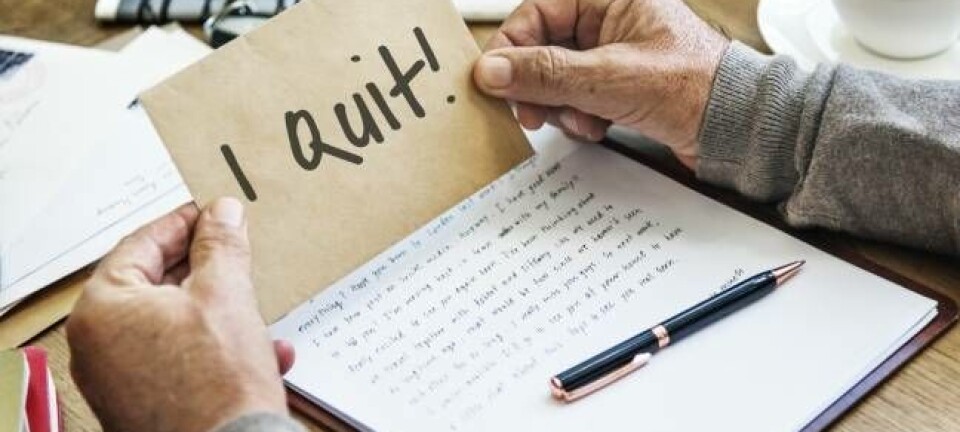 quit