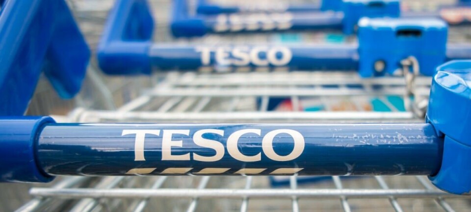 Tesco shopping trolleys