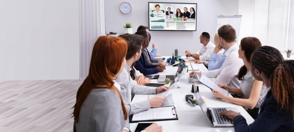 Video conference meeting room