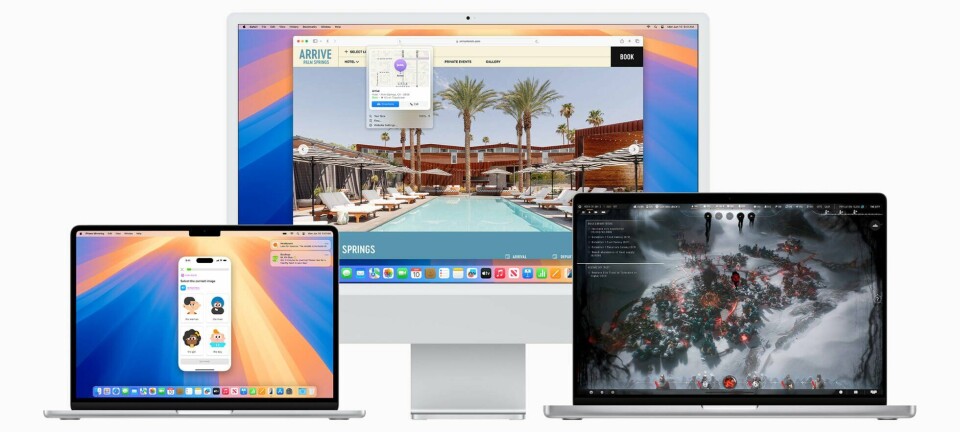 Apple image of macOS Sequoia