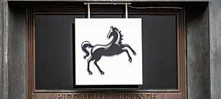 lloyds storefront in Piccadilly, london