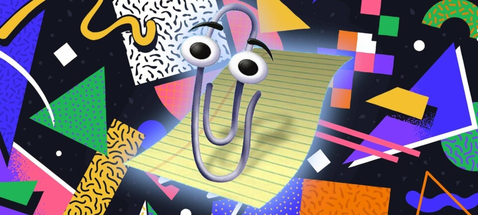 Illustration of Clippy 1990s nostalgia