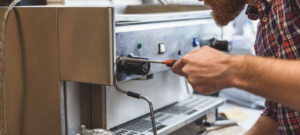 fixing coffee machine