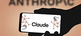 Anthropic's Claude on a smartphone