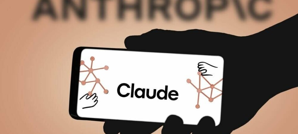 Anthropic's Claude on a smartphone