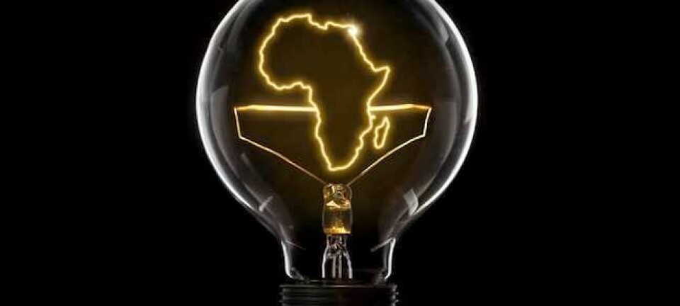Africa light bulb