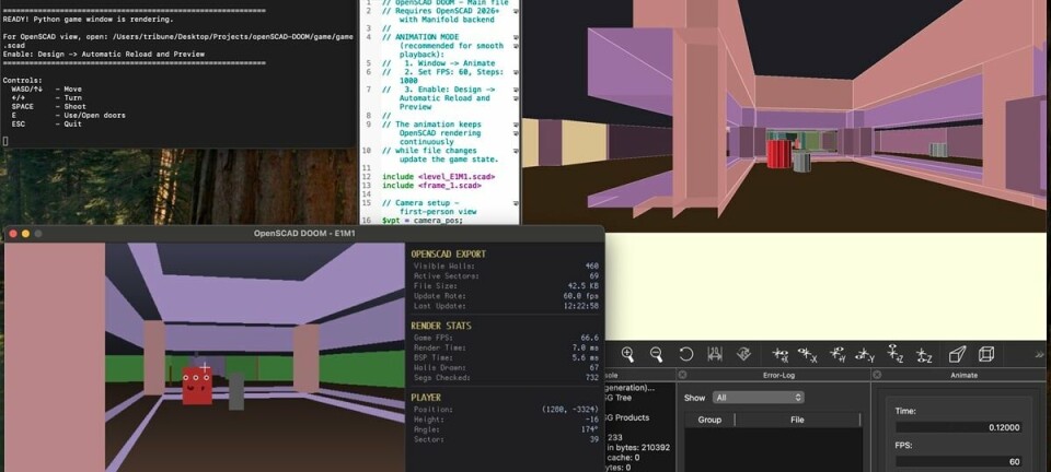 OpenSCAD-Doom