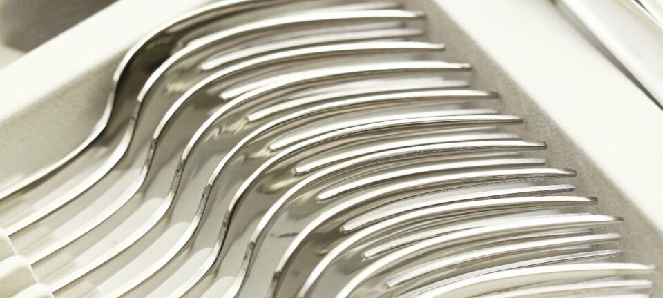 Forks in a drawer