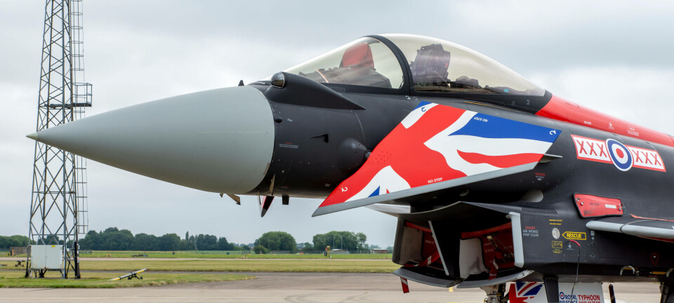 UK Typhoon fighter
