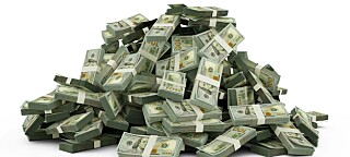 Pile of money