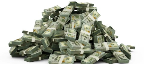 Pile of money