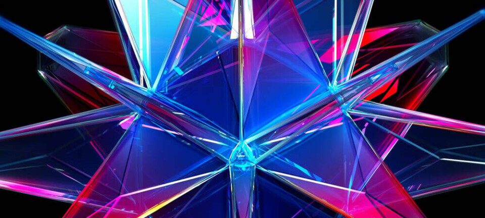 Sierpiński fractals in a crystal : three is the magic number. Pic credit: Shutterstock