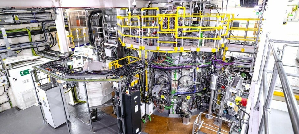 MAST Upgrade fusion machine at UKAEA's Culham Campus