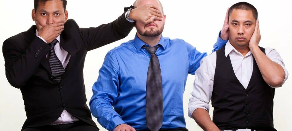 See no evil, hear no evil, speak no evil