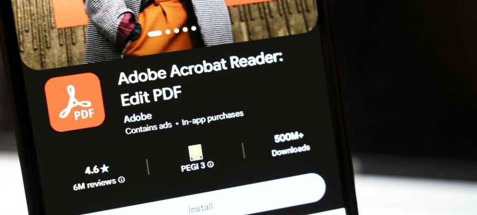 Adobe reader, Shutterstock
