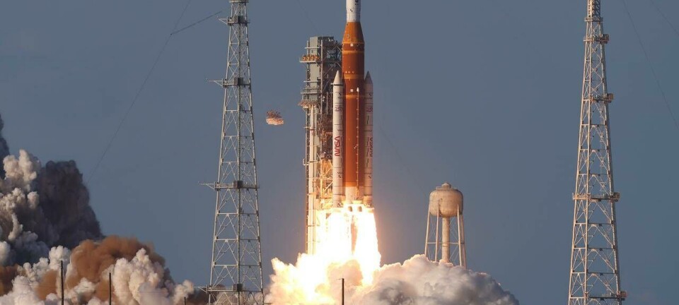 Artemis II rocket launch (pic: NASA/Michael DeMocker)