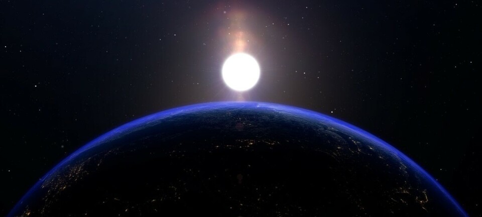 Sunrise from space