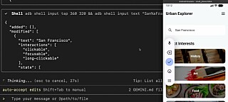Using the Gemini agent and Android CLI to build an application