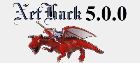 NetHack 5.0 splash art