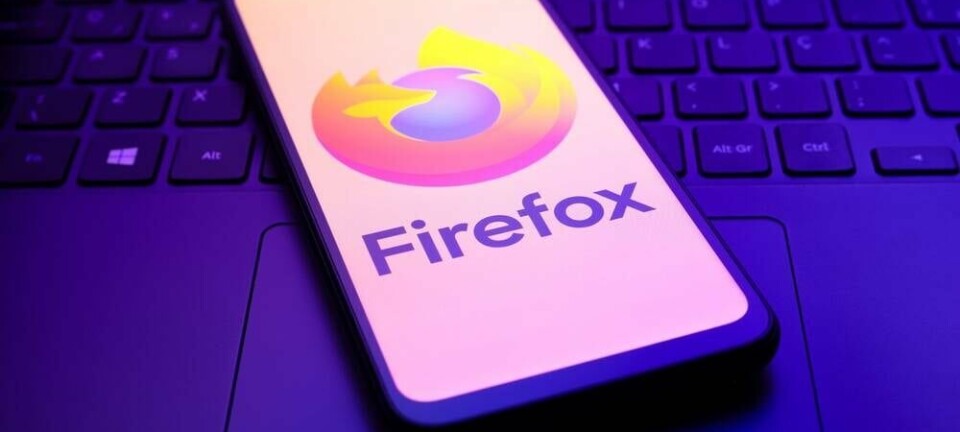 Mozilla Firefox logo on smartphone screen Pic credit: Jackpress/ Shutterstock