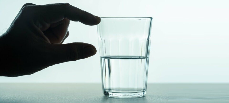 Glass half empty