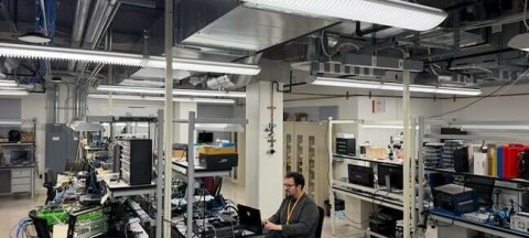 Image of one of the AWS networking labs